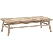 Apple Bee Koffietafel Rooty Table 140 x 70 CM Teak Hout Loungetafel Buiten