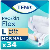 Tena 3x Proskin Flex Normal L 34 Stuks