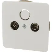 Peha Coax wandcontactdoos - (Radio/tv)