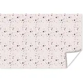 PosterMonkey Poster Patroon - Terazzo - Structuur - 90x60 cm