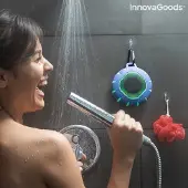 InnovaGoods DRIJVENDE DRAADLOZE LUIDSPREKER MET LEDS FLOAKER OP HET WATER - Bluetooth speaker waterdicht - Bluetooth speaker douche - Douchebox - Douchespeaker - Speaker douche