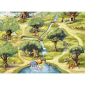 Komar Fotobehang papier Winnie the Pooh Honderd Bunderbos 254x184 cm