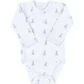 Sophie de Giraf Overslag Romper Wit 1m - 54 Cm