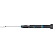 Witte Wittron 3.2x60 Mm Hex Socket Tip Precision Screwdriver Zilver