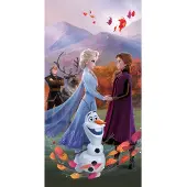 Disney Frozen strandlaken Wind - 70 x 140 cm - Katoen