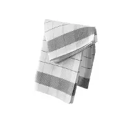 De Witte Lietaer Theedoeken De Witte Lietaer Mixte White Black (2 stuks)