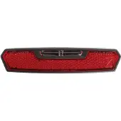 Axa Juno Dynamo Achterlicht – LED Fietsverlichting – Steady Functie – 500 m Zichtbaarheid – 50 mm Montage – Zijzichtverlichting – Rood