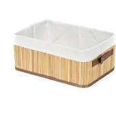 Compactor Make-up organizer - Opbergmand, 15x35x25 cm, bamboe RAN5215