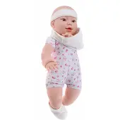 Berjuan Newborn Asian Hospital Girl Doll 45 Cm Veelkleurig Kinderen