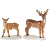 Luville Twee herten 9,5x6x6,5 cm