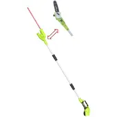 Greenworks 40V 2-in-1 Heggentrimmer Inclusief Batterij en Oplader