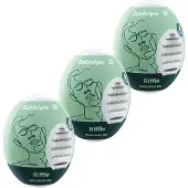 Satisfyer Egg Riffle - masturbatorei set - 3 stuks
