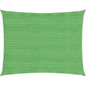 vidaXL Zonnezeil 160 g/m² 5x6 m HDPE lichtgroen