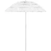 vidaXL Strandparasol Hawaï 180 cm wit