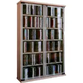 Hioshop Galerie wandkast , CD-toren 12 planken Sonoma eiken decor.
