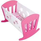 My Beautiful Dolls Room Poppenbed Schommelbed 49 X 37 X 35 Cm