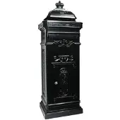 Ks Verlichting Brievenbus Kolom XL zwart Model1750K4