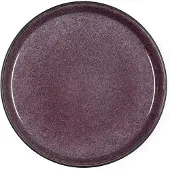 Bitz Gastro Bord Ø21 Cm Zwart/paars - Dinerborden Steengoed Black - 821406