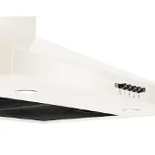 Wiggo WE-E643R(CB) - Wandschouw Afzuigkap - 60cm - Créme