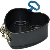 Heirol springvorm hart Klein 11x11 cm