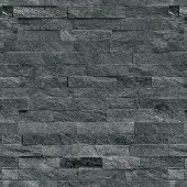 Maxaro Steenstrips Brick Black Star 15x60cm Antraciet Natuursteen Wandtegels Badkamer | Wandtegels Voor Badkamer | Badkamer Wandtegels Kopen