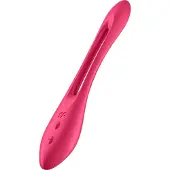 Satisfyer Elastic Joy - vibrerend duo speeltje - flexibel oplaadbaar - rood