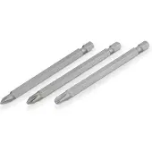 Kreator - Accessories - KRT061275 - Schroefbits - PH1-2-3 89mm - 3 st.