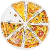 Blond Amsterdam pizzabord Blond Specials (Ø31 cm)