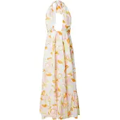 Gina Tricot Jurk geel / oranje / rosa / wit