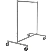 Kongamek Kledingrek grijs 75kg met rem