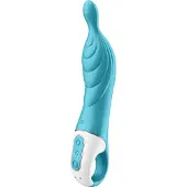 Satisfyer A-Mazing 2 - oplaadbare A-punt vibrator (turkoois)