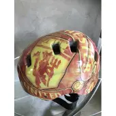 Ked Safeways-helmets, uniek ontwerp helm Risco ManUnited. M is 52-58cm