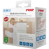 Reer Kast/Opberglade Slot - Wit - - OneSize - Sloten