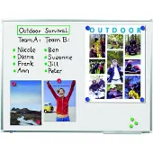 Legamaster Whiteboard Premium 45x60cm magnetisch emaille