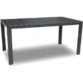 SenS-Line - Jerry Tuintafel Grijs 160x90 Cm - Grijs