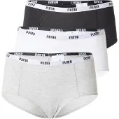 Puma Broekje grijs gemêleerd / zwart / wit