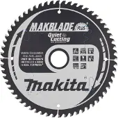 Makita Lames Carbure Ø 216 mm B-08676 Makblade Plus Hout 60 tanden voor radiale en verstekzagen