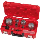 Milwaukee Bimetalen boren set - - 4932464719 - 10 stuks - Variabele tanding - Universeel gebruik