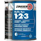 Zinsser bulls eye 1-2-3 primer 1L wit