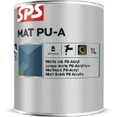SPS Mat PU-A Lak - Op Kleur Gemengd - 1L