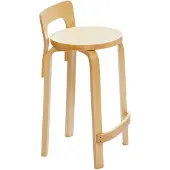 Artek K65 Barkruk En - Barkrukken Berk Birch - 28100651