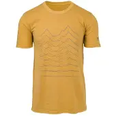 Agu Flat To Mountain T-shirt Geel 2XL Man