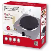 Royalty Line Kookplaat - 5 Warmte Standen - 1500W - Zilver