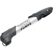 VAR Telescopic Mini Pump Zwart,Zilver 80 Psi