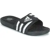 Adidas Muiltjes 'Adissage' zwart / wit