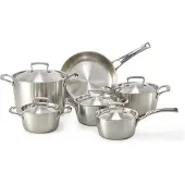 Habonne Queen triply pannenset 6 delig rvs