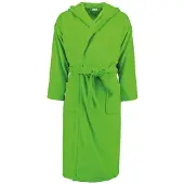 Benza Double face badjas met capuchon - Groen - S-M