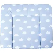 Roba aankleedkussen soft Kleine wolk blauw 85 x 75 cm - Blauw