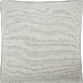 House Doctor Streak Cushion Cover 50x50 Cm - Kussenslopen Linnen Light green - 206090062
