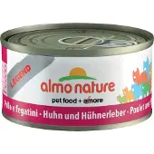 Almo Nature HFC Natural kip met lever natvoer kat (70 g) 18 x 70 g